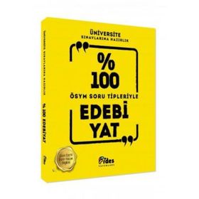 Fides Yayınları ÖSYM Soru Tipleriyle Yüzde 100 Edebiyat
