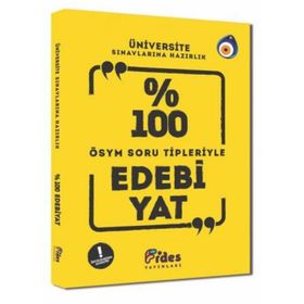Fides Yayınları ÖSYM Soru Tipleriyle Yüzde 100 Edebiyat