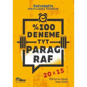 Fides Yayınları TYT Paragraf %100 Deneme
