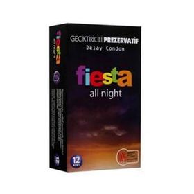 Fiesta All Night Geciktiricili 12 Adet Prezervatif