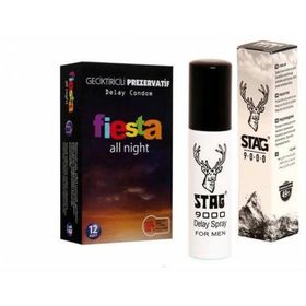 Fiesta All Night Geciktiricili 12 Adet Prezervatif