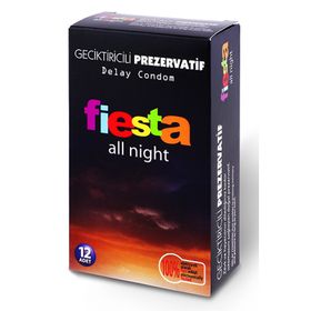 Fiesta All Night Geciktiricili 12 Adet Prezervatif