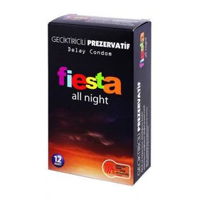 Fiesta All Night Geciktiricili 12 Adet Prezervatif
