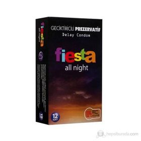Fiesta All Night Geciktiricili 12 Adet Prezervatif