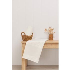 Fiesta Soft Kadife Etamin Ekru 50x90 cm 2'li El Havlusu