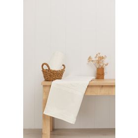 Fiesta Soft Kadife Etamin Ekru 50x90 cm 2'li El Havlusu