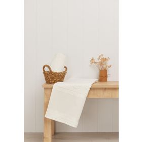 Fiesta Soft Kadife Etamin Ekru 50x90 cm 2'li El Havlusu