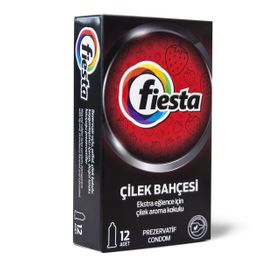 Fiesta Strawberry Çilekli 12 Adet Prezervatif