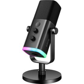 Fifine AM8 Xlr USB Rgb Dinamik Bilgisayar Oyuncu Yayıncı Mikrofonu