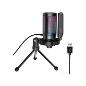 Fifine Ampligame A6V Yayıncı Youtuber RGB USB Mikrofon​