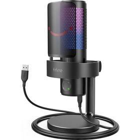 Fifine Ampligame A9 RGB USB Mikrofon Yayıncı ve Oyunculara Özel Bilgisayar Mikrofonu