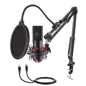 Fifine T732 Podcast USB Condenser Profesyonel Kayıt Yayıncı Mikrofon