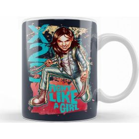Fight Like A Girl Kupa Bardak