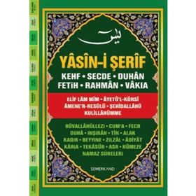 FIHRISTLI YASIN-I ŞERIF KUR'AN-I KERIM'DEN SURELER VE GÜNLÜK DUALAR - AHMET KASIM FIDAN