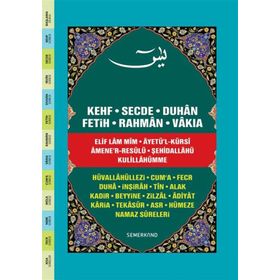 Fihristli Yasini Şerif Hafız Boy-Semerkand Yayınları