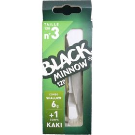 Fiiish Black Minnow BM120/3 BM639 CMB Shallow 6 gr Kaki Jig Head