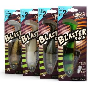 Fiiish Blaster Shad Piky Khaki 160 mm 53 gr Silikon Yem