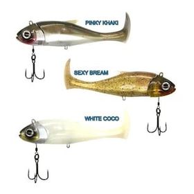 Fiiish Blaster Shad White Coco 130 mm 38 gr Silikon Yem