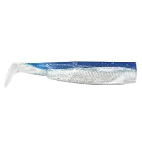 Fiiish BM140-4 BM031 3 Adet Gövde Bleu Silikon Balık Yemi