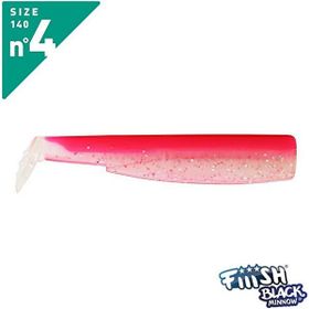 Fiiish BM140/4 BM353 3 Adet Gövde Rose Fluo Silikon Yem