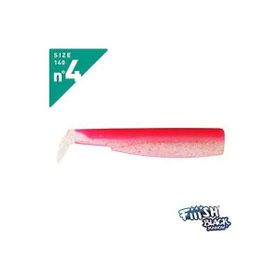 Fiiish BM140/4 BM353 3 Adet Gövde Rose Fluo Silikon Yem