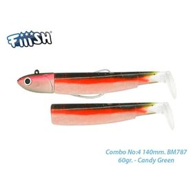 Fiiish BM140/4 BM787 Combo Deep 60 gr Candy Green Silikon Suni Balık Yemi