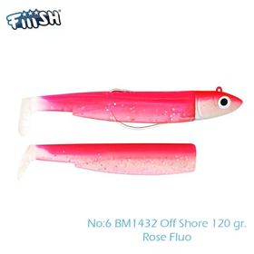 Fiiish BM200/6 BM1432 Combo Off Shore 120 gr Rose Fluo Suni Balık Yemi