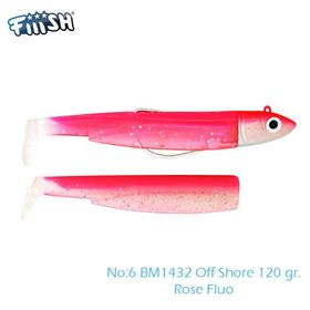 Fiiish BM200/6 BM1432 Combo Off Shore 120 gr Rose Fluo Suni Balık Yemi