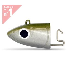 Fiiish BM70/1 BM144 Off Shore 6 gr Kaki Jig Head