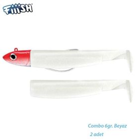 Fiiish BM70/1 BM494 Combo Off Shore 6G White Silikon Yem