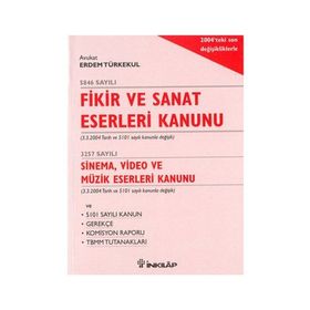 FIKIR VE SANAT ESERLERI KANUNU - ERDEM TÜRKEKUL