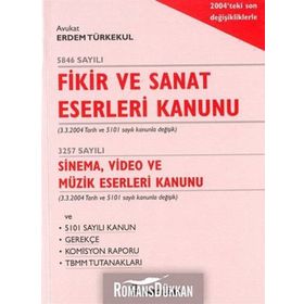 FIKIR VE SANAT ESERLERI KANUNU - ERDEM TÜRKEKUL