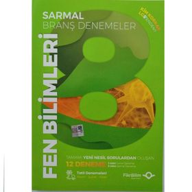 Fikri Bilim Yayınları 8. Sınıf Fen Bilimleri Sarma Branş Denemeleri