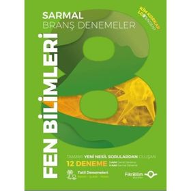 Fikri Bilim Yayınları 8. Sınıf Fen Bilimleri Sarma Branş Denemeleri