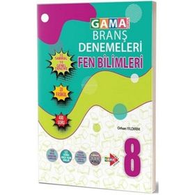 Fikri Bilim Yayınları 8. Sınıf Fen Bilimleri Sarma Branş Denemeleri