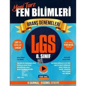Fikri Bilim Yayınları 8. Sınıf Fen Bilimleri Sarma Branş Denemeleri