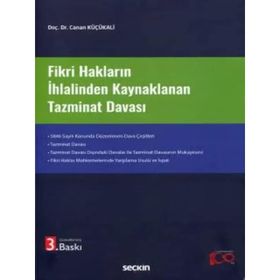 Fikri Hakların İhlalinden Kaynaklanan Tazminat Davası - Doç. Dr. Canan Küçükali