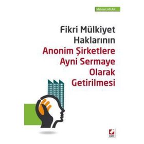 Fikri Mülkiyet Haklarının Anonim Şirketlere Ayni Sermaye Olarak Getirilmesi - Mehmet Aslan