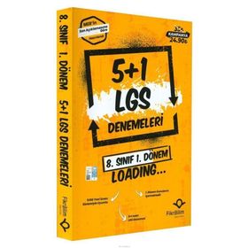 FikriBilim Yayınları - 8. Sınıf LGS 1. Dönem 5 + 1 Kamp Denemeleri