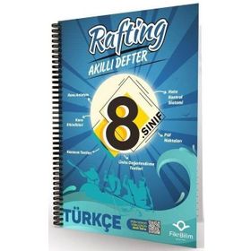 Fikribilim Yayınları 8.Sınıf LGS Türkçe Rafting Akıllı Defter
