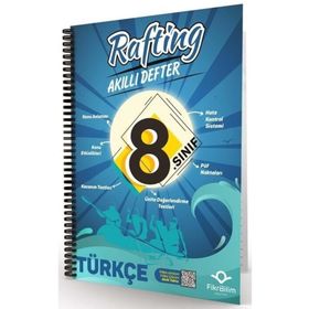Fikribilim Yayınları 8.Sınıf LGS Türkçe Rafting Akıllı Defter