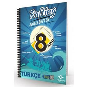 Fikribilim Yayınları 8.Sınıf LGS Türkçe Rafting Akıllı Defter