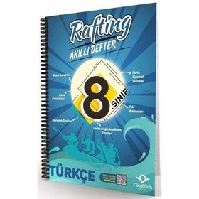 Fikribilim Yayınları 8.Sınıf LGS Türkçe Rafting Akıllı Defter