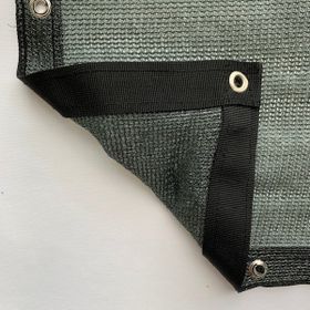 Filexus GBCFGK95Y_1.5_2 1.5x2 m Yeşil Şeritli Halkalı Gölgelik Bahçe Çit Filesi