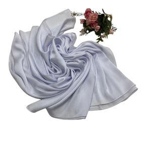 Filiz Eşarp 7301-259 Kroren Jan Jan Gri Şal
