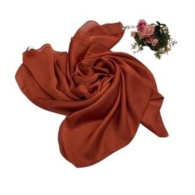 Filiz Eşarp 7301-85 Kroren Jan Jan Kiremit Şal