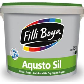Filli Boya 15 lt 10S4 Aqustosil Silikonlu Fotokatalitik Dış Cephe Boyası