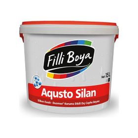 Filli Boya 15 lt 26S1 Aqusto Silan Silikonlu Dış Cephe Boyası