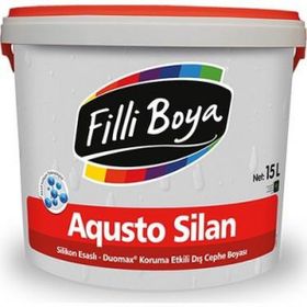 Filli Boya 15 lt 31S1 Aqusto Silan Silikon Esaslı Dış Cephe Boyası