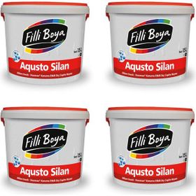 Filli Boya 15 lt 4 Adet 38s2 Aqusto Silan Silikonlu Dış Cephe Boyası